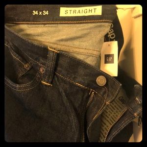 Never worn Gap Jeans- darker shade of denim